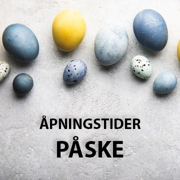 ÅPNINGSTIDER PÅSKE