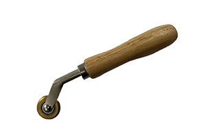 TRYKKRULLE 5MM RUND MESSING TIL FUGEBAND