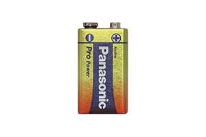 BATTERI PANASONIC PRO POWER 9V