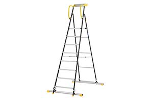 GARDINTRAPP 90P  8 TRINN 1,96 M WIBE