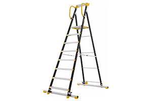 GARDINTRAPP 200P  8 TRINN 1,95 M WIBE
