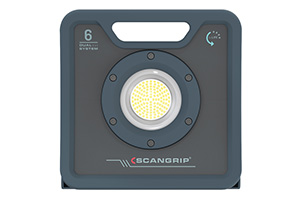 ARBEIDSLAMPE LED NOVA 6K SCANGRIP KABEL/OPPLADBAR