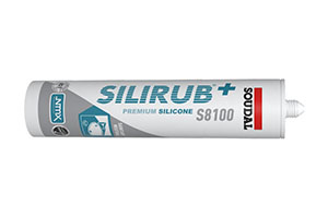 SILIKON SILIRUB + S8100 300 ML TRANSPARENT SOUDAL